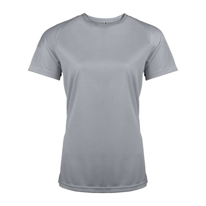 LADIES` SHORT-SLEEVED SPORTS T-SHIRT - Fine Grey<br><small>EA-PA439FG-M</small>