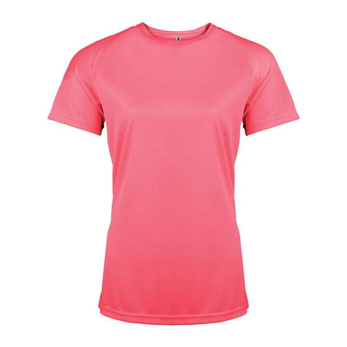 LADIES' SHORT-SLEEVED SPORTS T-SHIRT