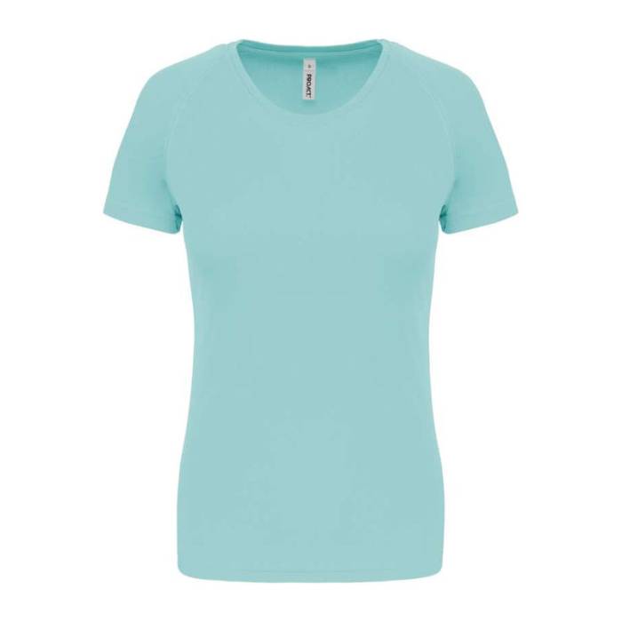 LADIES` SHORT-SLEEVED SPORTS T-SHIRT - Ice Mint<br><small>EA-PA439ICM-L</small>