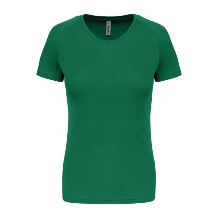 LADIES` SHORT-SLEEVED SPORTS T-SHIRT - Kelly Green<br><small>EA-PA439KL-2XL</small>