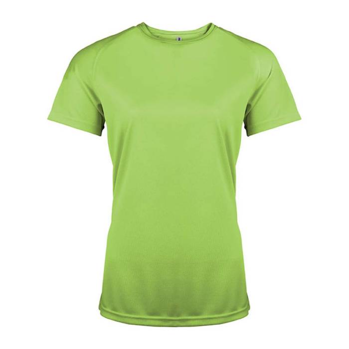 LADIES` SHORT-SLEEVED SPORTS T-SHIRT - Lime<br><small>EA-PA439LI-2XL</small>