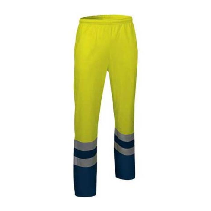 H.V. Trousers Brick - Neon Yellow-Orion Navy Blue<br><small>EA-PAVABRIAM20</small>