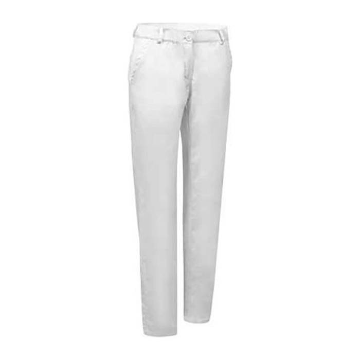 Women Trousers Pasacalles - White<br><small>EA-PAVAPASBL34</small>