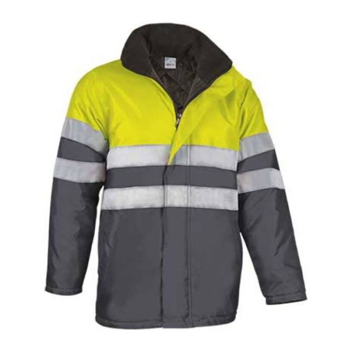 TRAFFIC kabát - Neon Yellow-Charcoal Grey<br><small>EA-PKVATRAAG20</small>