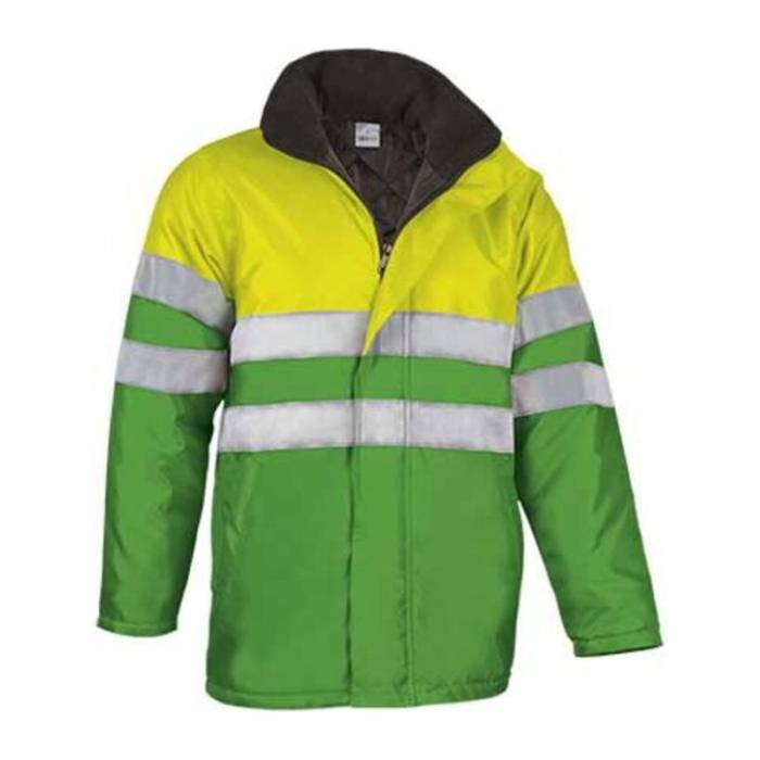 TRAFFIC kabát - Neon Yellow-Apple Green<br><small>EA-PKVATRAAP22</small>