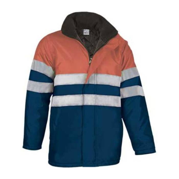 TRAFFIC kabát - Neon Orange-Orion Navy Blue<br><small>EA-PKVATRANM20</small>