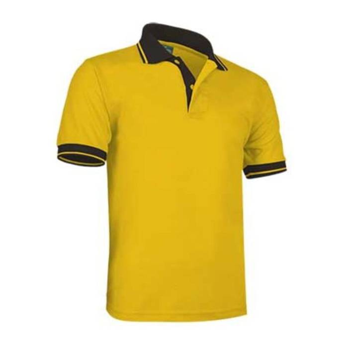 Typed Poloshirt Combi - Sunflower Yellow<br><small>EA-POVACOMGN22</small>