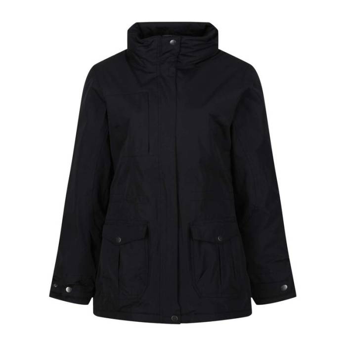 Women`S Darby Iii Insulated Parka Jacket - Black<br><small>EA-RETRA204BL-2XL</small>