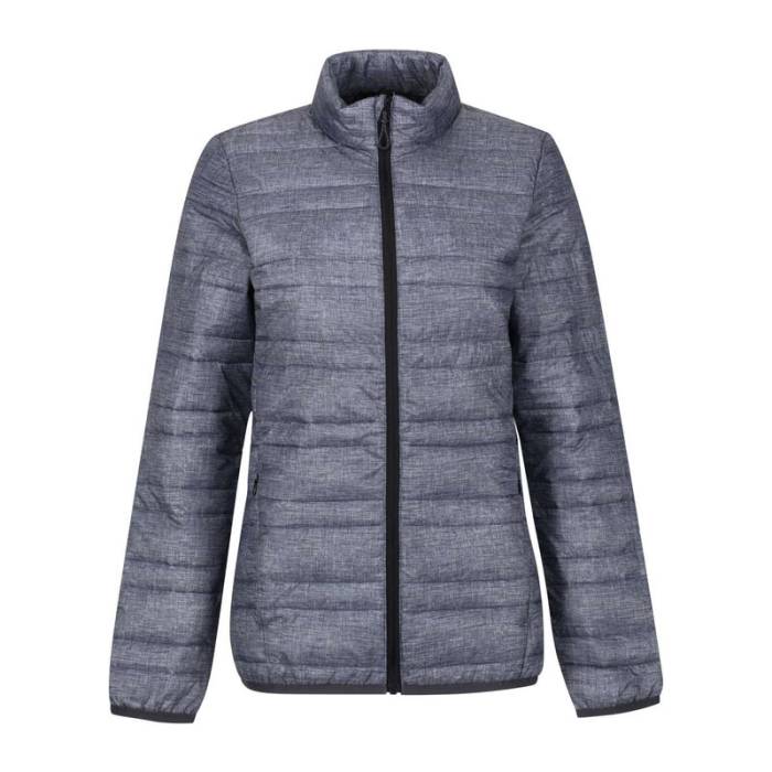 Women`S Firedown Down-Touch Insulated Jacket - Grey/Black<br><small>EA-RETRA497GRM-BL-2XL</small>