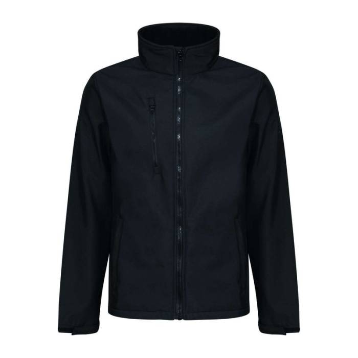 Ablaze 3 Layer Printable Softshell Jacket - Black/Black<br><small>EA-RETRA610BL/BL-2XL</small>