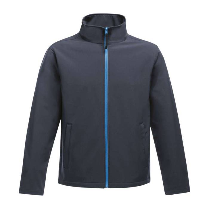 Ablaze Men`S Printable Softshell - Navy/French Blue<br><small>EA-RETRA628NV/FRB-2XL</small>