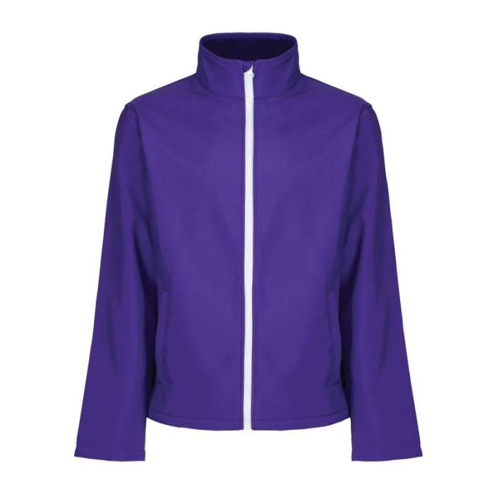 Ablaze Men`S Printable Softshell - Vibrant Purple/Black<br><small>EA-RETRA628VPU/BL-2XL</small>