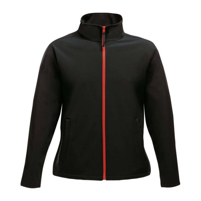 Ablaze Women`S Printable Softshell - Black/Classic Red<br><small>EA-RETRA629BL/CRE-2XL</small>