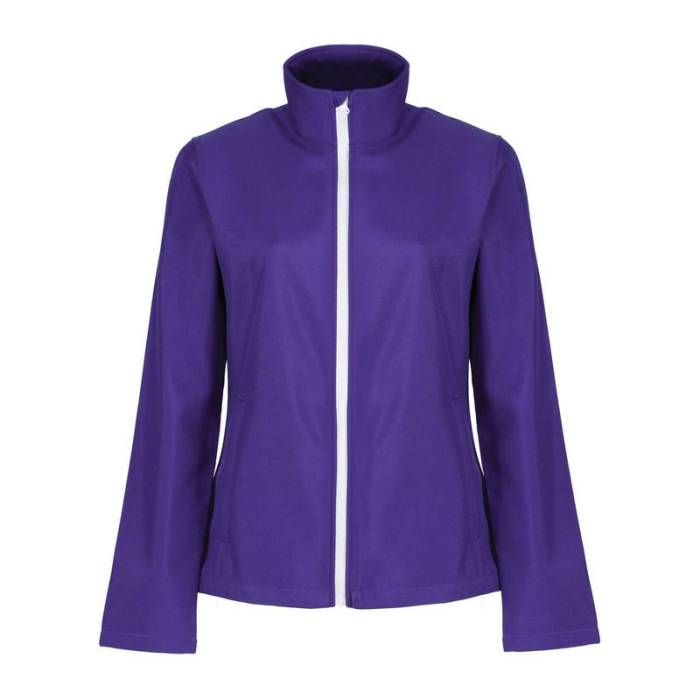 Ablaze Women`S Printable Softshell - Vibrant Purple/Black<br><small>EA-RETRA629VPU/BL-2XL</small>