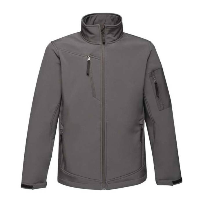 Arcola - 3 Layer Membrane Softshell - Seal Grey/Black<br><small>EA-RETRA674SG/BL-2XL</small>