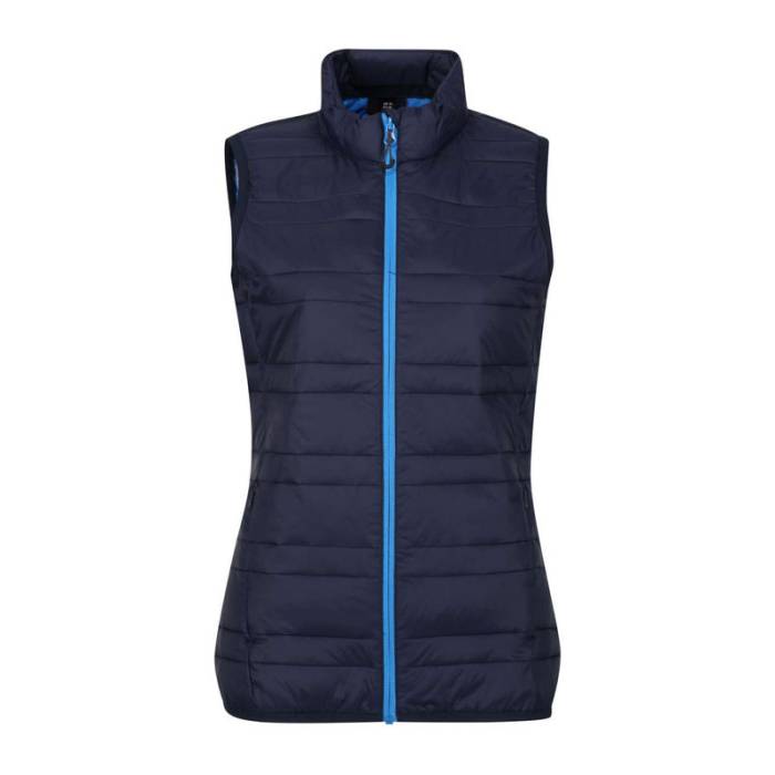 Women`S Firedown Down-Touch Insulated Bodywarmer - Navy/French Blue<br><small>EA-RETRA857NV-FBL-2XL</small>