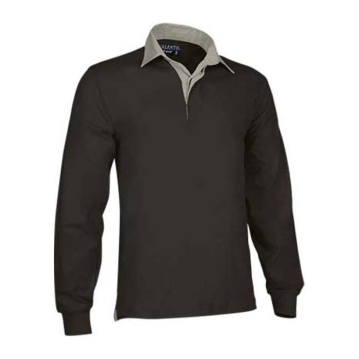 Rugby Poloshirt Scrum - Black<br><small>EA-RGVAHMLNG21</small>