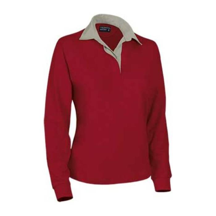 Women Rugby Poloshirt Avant - Lotto Red<br><small>EA-RGVAMMLRJ19</small>