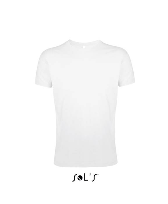 SOL`S REGENT FIT - FÉRFI KÖRNYAKÚ TESTHEZÁLLÓ PÓLÓ - White<br><small>EA-SO00553WH-M</small>