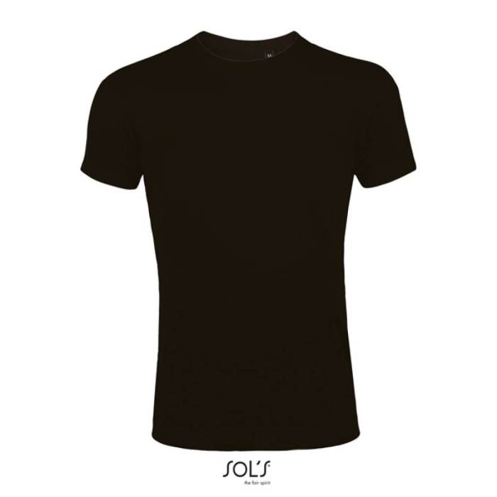 SOL`S IMPERIAL FIT - FÉRFI KÖRNYAKÚ TESTHEZÁLLÓ PÓ - Deep Black<br><small>EA-SO00580DBL-L</small>