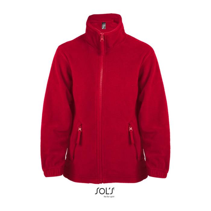 Sol`S North Kids - Zipped Fleece Jacket - Red<br><small>EA-SO00589RE-10A</small>