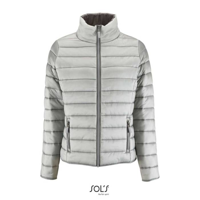 SOL`S RIDE WOMEN - LIGHT PADDED JACKET - Metal Grey<br><small>EA-SO01170MEGR-M</small>