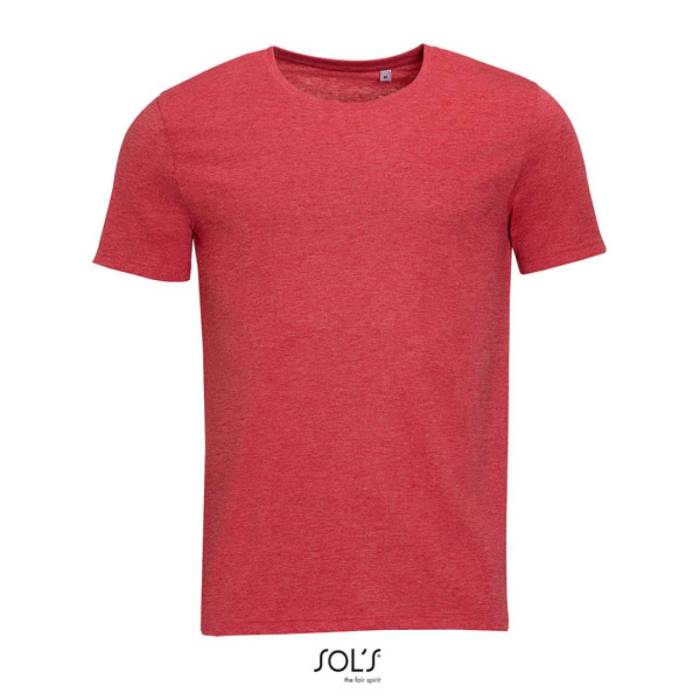 SOL`S MIXED MEN - KÖRNYAKÚ PÓLÓ - Heather Red<br><small>EA-SO01182HRE-2XL</small>