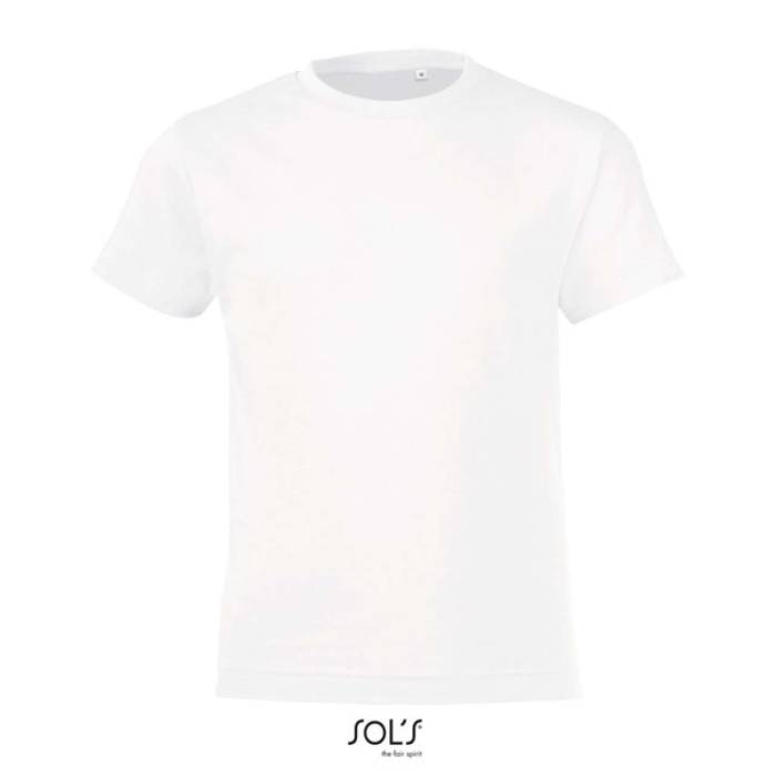 SOL`S REGENT FIT KIDS - ROUND NECK T-SHIRT - White<br><small>EA-SO01183WH-10A</small>