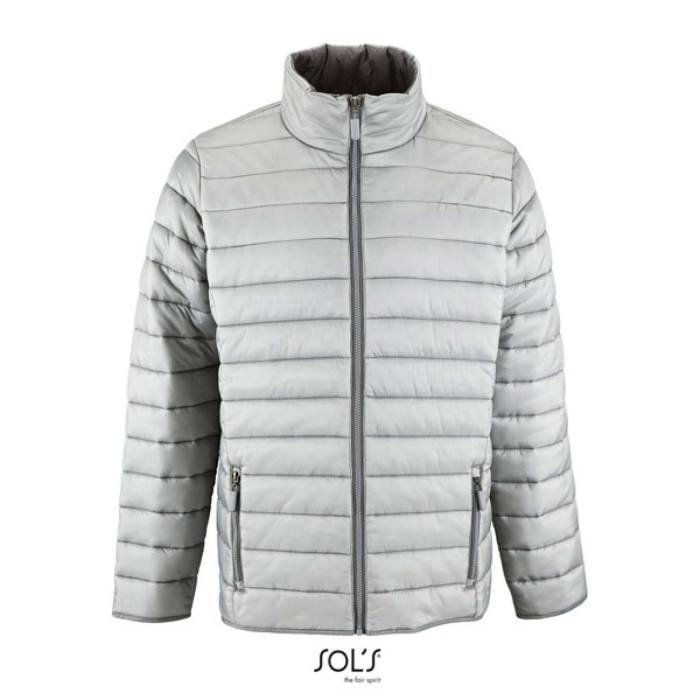 SOL`S RIDE MEN - LIGHT PADDED JACKET - Metal Grey<br><small>EA-SO01193MEGR-2XL</small>