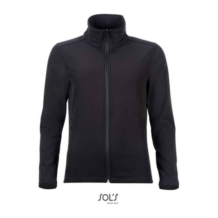 SOL`S RACE WOMEN - SOFTSHELL ZIP JACKET - Black<br><small>EA-SO01194BL-S</small>