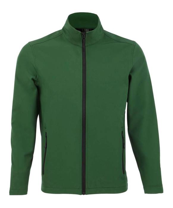 SOL`S RACE MEN - SOFTSHELL ZIP JACKET - Bottle Green<br><small>EA-SO01195BG-S</small>