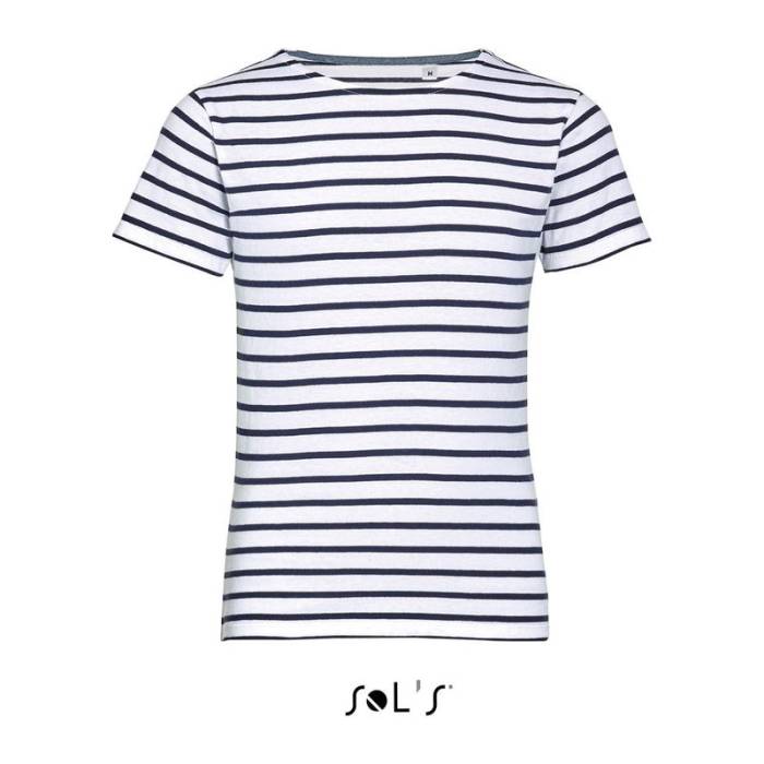 SOL'S MILES KIDS - ROUND NECK STRIPED T-SHIRT