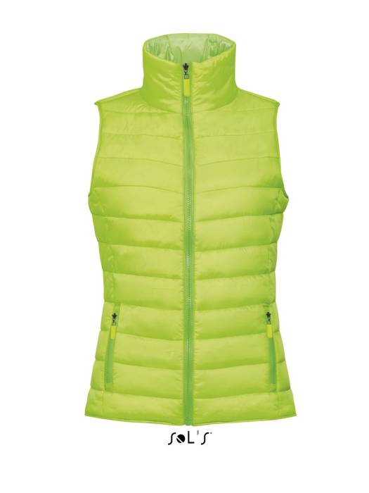 SOL`S WAVE WOMEN - LIGHTWEIGHT BODYWARMER - Neon Lime<br><small>EA-SO01437NEL-2XL</small>