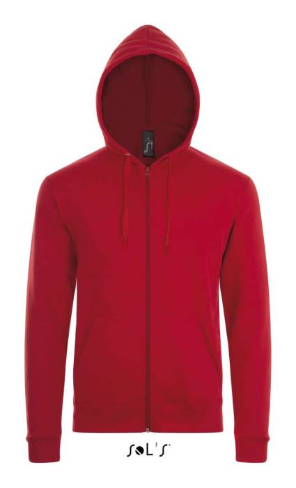 SOL`S STONE - UNISEX ZIP HOODIE - Red<br><small>EA-SO01714RE-2XL</small>