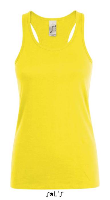 SOL`S JUSTIN WOMEN - RACERBACK TRIKÓ - Lemon<br><small>EA-SO01826LE-2XL</small>