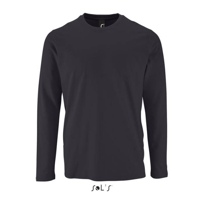 SOL`S IMPERIAL LSL MEN - HOSSZÚ UJJÚ PÓLÓ - Mouse Grey<br><small>EA-SO02074MG-3XL</small>