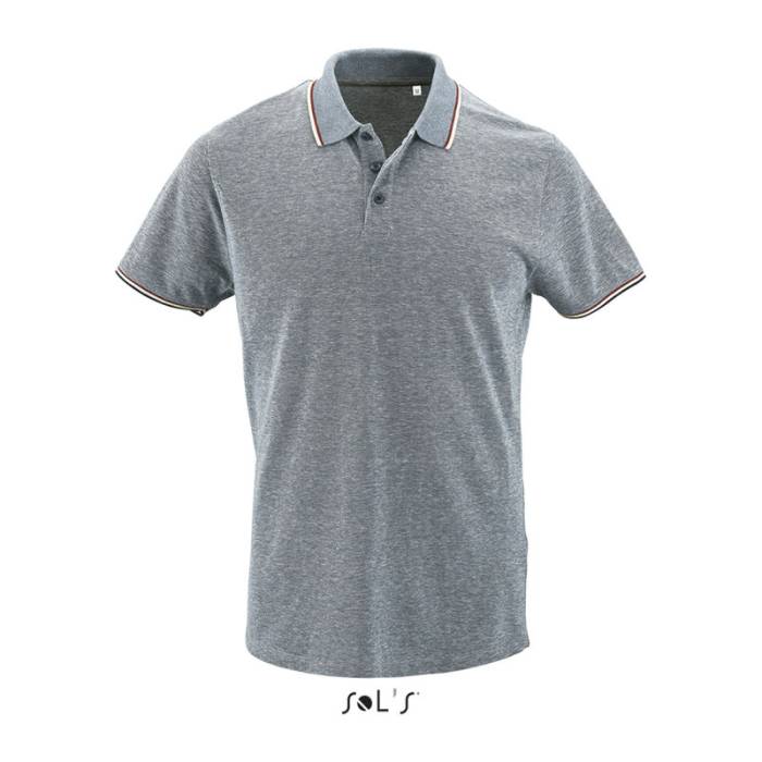 SOL'S PANAME MEN - HEATHER POLO SHIRT