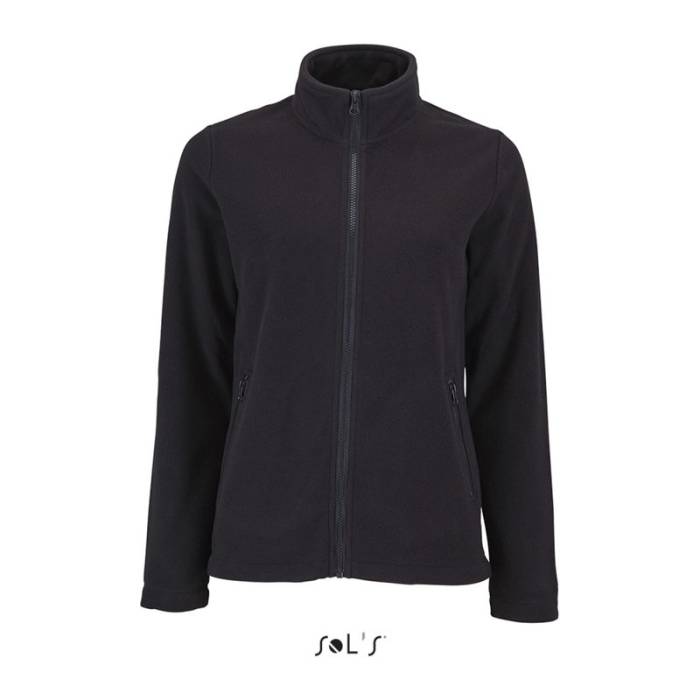 SOL`S NORMAN WOMEN - PLAIN FLEECE JACKET - Black<br><small>EA-SO02094BL-2XL</small>