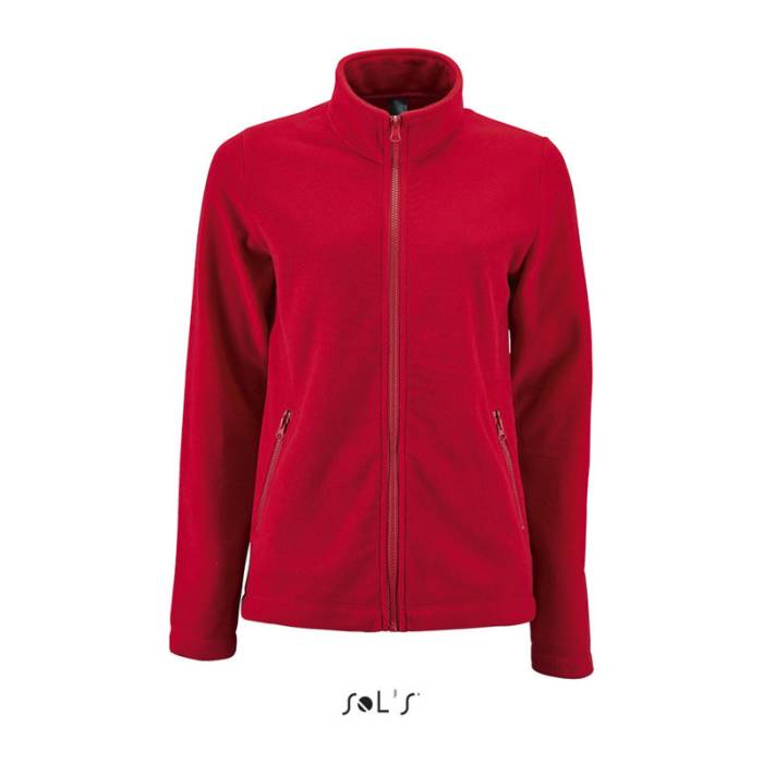 SOL`S NORMAN WOMEN - PLAIN FLEECE JACKET - Red<br><small>EA-SO02094RE-M</small>