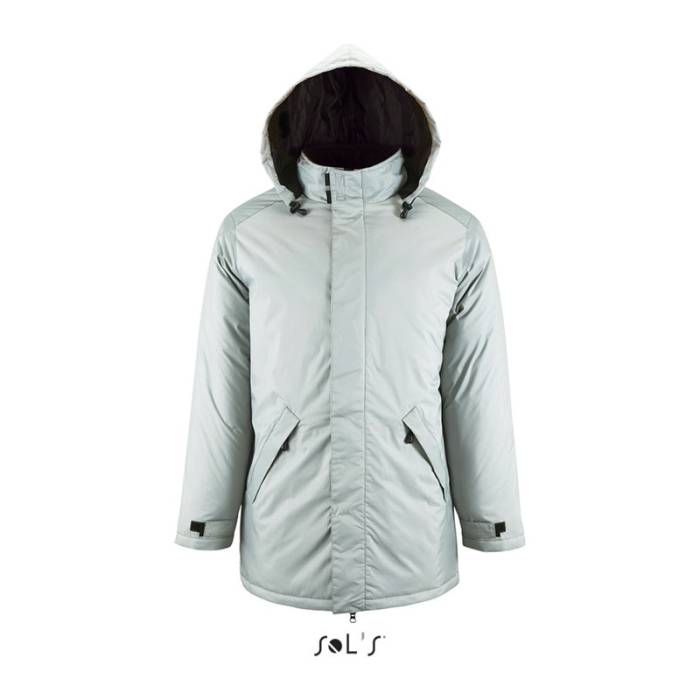 SOL`S ROBYN - UNISEX JACKET WITH PADDED LINING - Metal Grey<br><small>EA-SO02109MEGR-2XL</small>