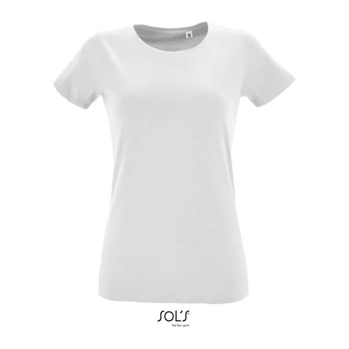 SOL`S REGENT FIT WOMEN - KÖRNYAKÚ TESTHEZÁLLÓ PÓLÓ - White<br><small>EA-SO02758WH-XL</small>