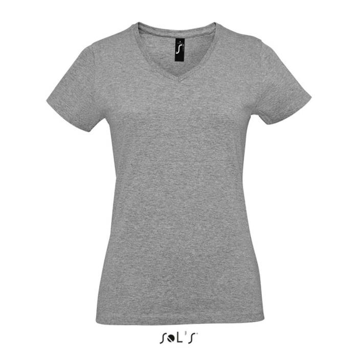 SOL`S IMPERIAL V WOMEN - V-NYAKÚ PÓLÓ - Grey Melange<br><small>EA-SO02941GM-L</small>