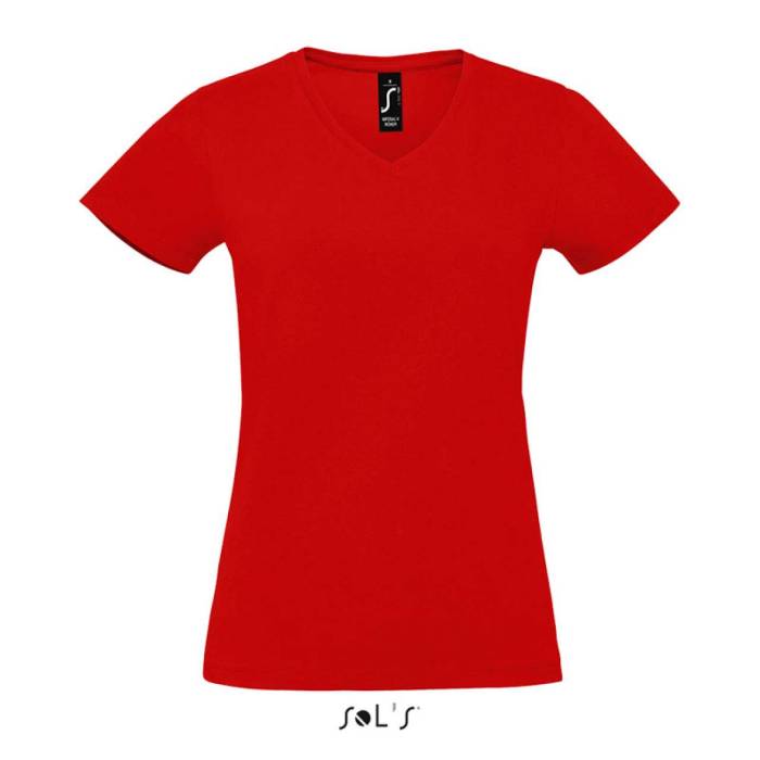 SOL`S IMPERIAL V WOMEN - V-NYAKÚ PÓLÓ - Red<br><small>EA-SO02941RE-L</small>