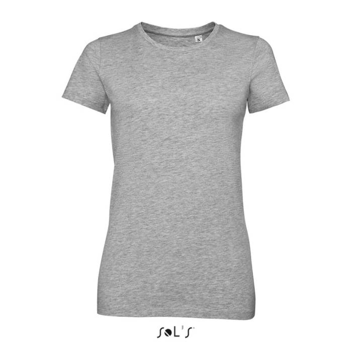 SOL`S MILLENIUM WOMEN - KÖRNYAKÚ PÓLÓ - Grey Melange<br><small>EA-SO02946GM-2XL</small>