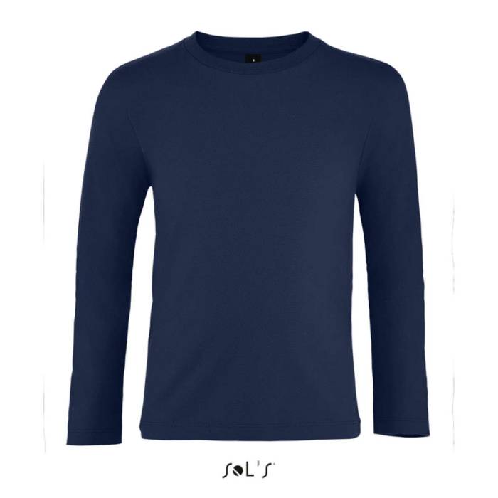 SOL`S IMPERIAL LSL KIDS - LONG SLEEVE T-SHIRT - French Navy<br><small>EA-SO02947FN-10A</small>