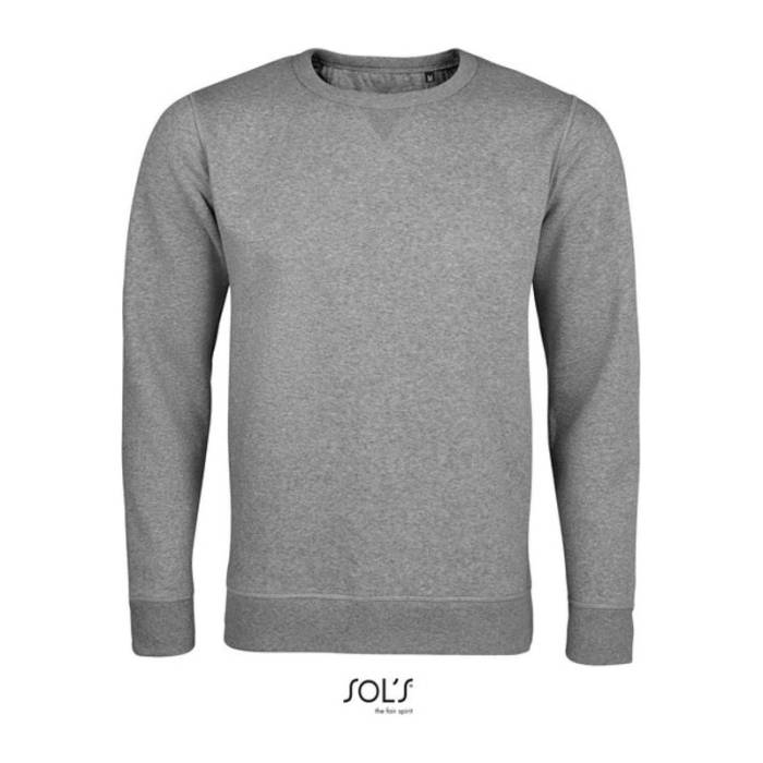 SOL`S SULLY - MEN’S ROUND-NECK SWEATSHIRT - Grey Melange<br><small>EA-SO02990GM-XL</small>