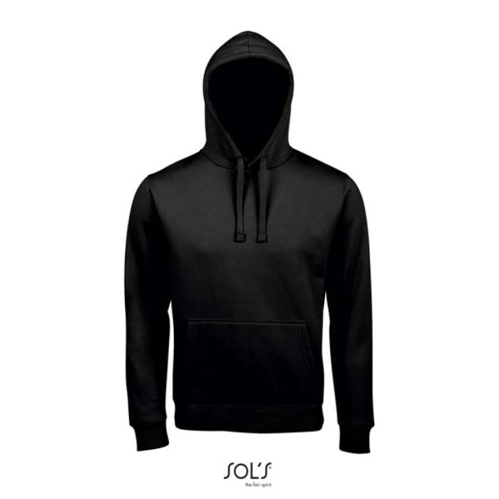 SOL`S SPENCER - HOODED SWEATSHIRT - Black<br><small>EA-SO02991BL-L</small>