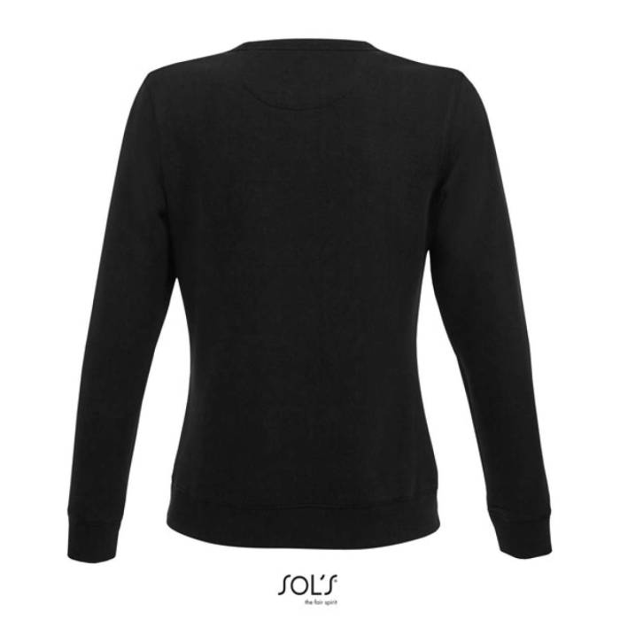 SOL`S SULLY WOMEN - ROUND-NECK SWEATSHIRT - Black<br><small>EA-SO03104BL-S</small>