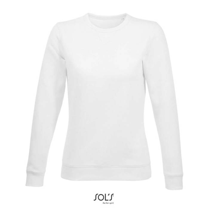 SOL`S SULLY WOMEN - ROUND-NECK SWEATSHIRT - White<br><small>EA-SO03104WH-XL</small>