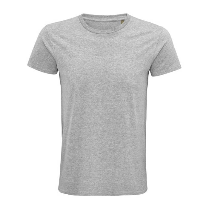Sol`S Pioneer Men-Round-Neck Fitted Jersey T-Shirt - Grey Melange<br><small>EA-SO03565GM-2XL</small>